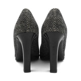 Burberry Tweed Pumps - Women's 40