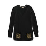Burberry Beaded Sweater Dress - Women's M