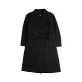 Burberry Black Trench Coat - Women's 50