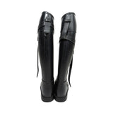 Burberry Tall Leather Rain Boots - Women's 38