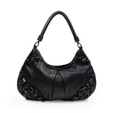 Burberry 'Alverton Studded Hobo Bag'
