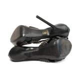 Burberry Leather Studded Pumps - Women's 39