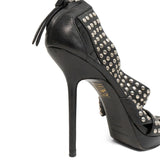 Burberry Leather Studded Pumps - Women's 39