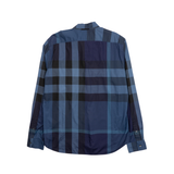 Burberry Brit Blue Check Buttondown - Men's XL