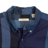 Burberry Brit Blue Check Buttondown - Men's XL