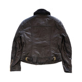 Burberry 'Gowan Bridge' Biker Jacket - Women's 6