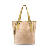 Burberry Woven Tote Bag