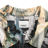 Burberry 'Hyde' Quarter-Zip Shirt - Men's XL