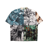 Burberry 'Hyde' Quarter-Zip Shirt - Men's XL