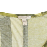 Burberry Brit 'Nova Check' Green T-shirt - Women's L