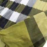Burberry Brit 'Nova Check' Green T-shirt - Women's L