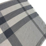 Burberry Grey Check Scarf