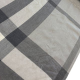 Burberry Grey Check Scarf