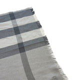 Burberry Grey Check Scarf