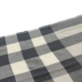 Burberry Grey Check Scarf