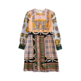 Burberry 'Isidora' Pleated Dress - Women's 8