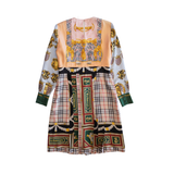 Burberry 'Isidora' Pleated Dress - Women's 8