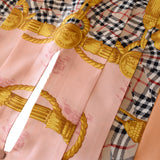 Burberry 'Isidora' Pleated Dress - Women's 8