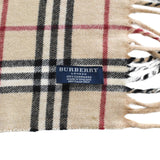 Burberry Fringe Novacheck Scarf