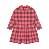 Burberry Pink Novacheck Dress - Kids' 6Y