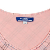 Burberry Blue Label Light Pink Novacheck Top - Women's 36