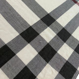 Burberry White Check Scarf