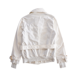 Burberry Belted Bomber Jacket - Women's 6