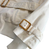 Burberry Belted Bomber Jacket - Women's 6