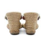 Burberry Wedge Thong Sandal - Women's 7