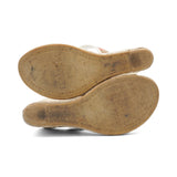 Burberry Wedge Thong Sandal - Women's 7