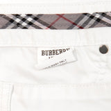 Burberry White Capris - Women's 36