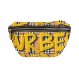 Burberry 'Graffiti Check' Belt Bag