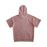 Burberry Short Sleeve Zip Up Hoodie - Men's XL