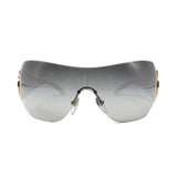 Bvlgari '651-B' Shield Sunglasses