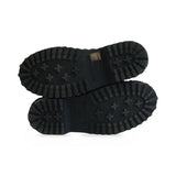 Balenciaga Black Chain Trim Combat Boots sole