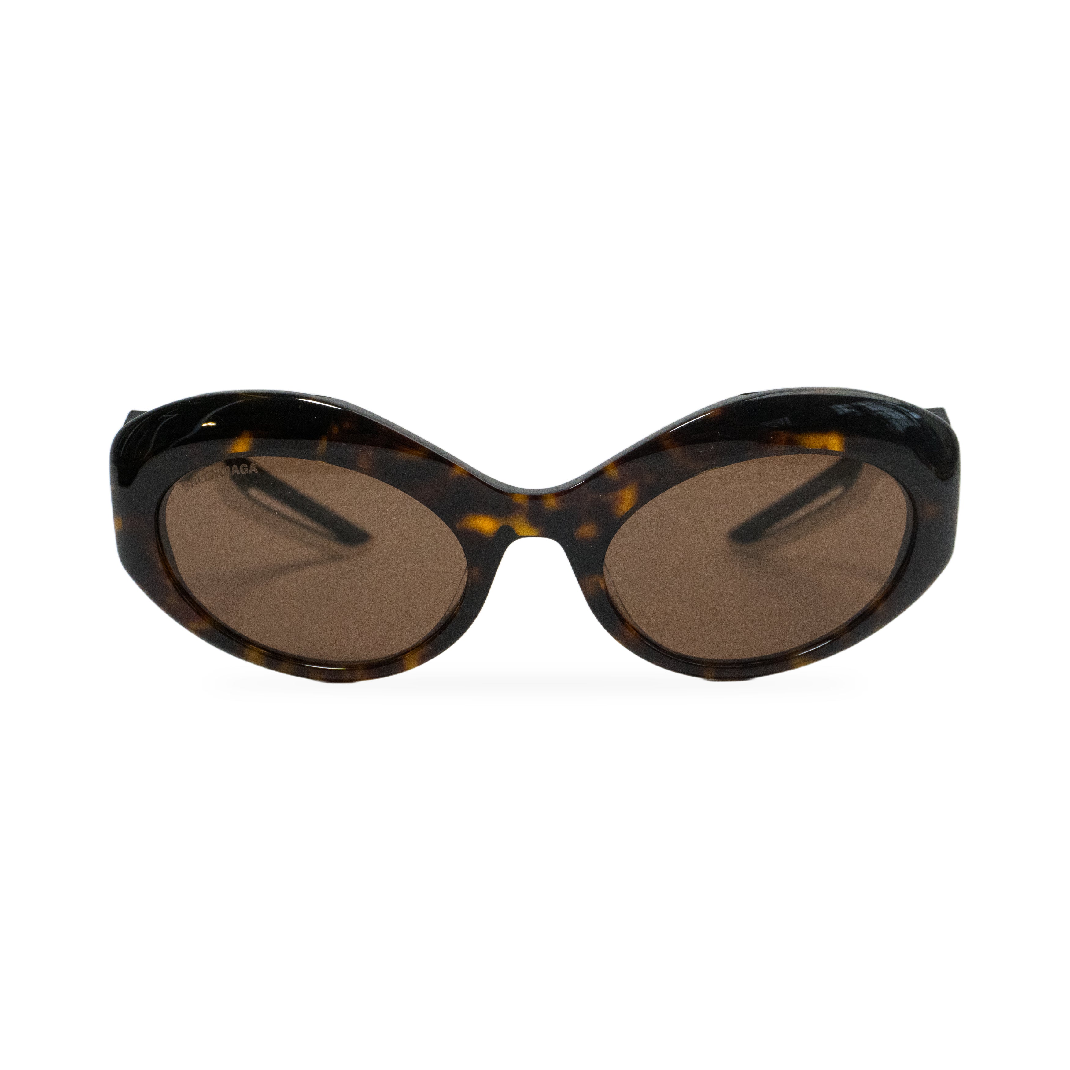 Balenciaga Brown Sunglasses front
