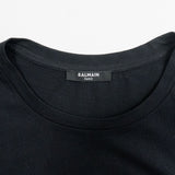 Balmain Black Gold Foil T-Shirt - Men's S