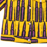 Stephen Sprouse 'Xerox' Bullet Denim Jacket - Men's M