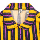 Stephen Sprouse 'Xerox' Bullet Denim Jacket - Men's M
