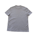 Brunello Cucinelli Grey Contrast Collar T-Shirt Back