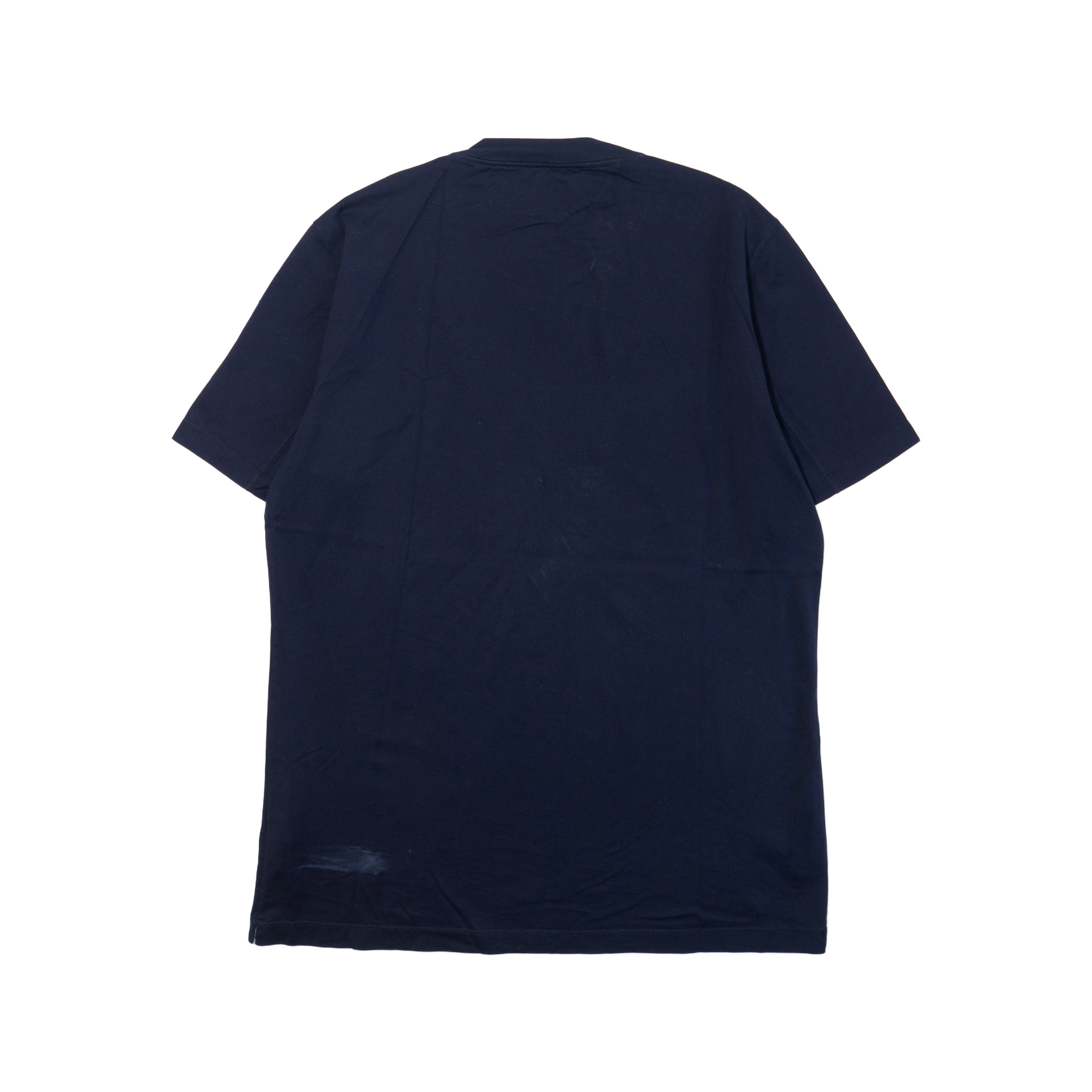 Brunello Cucinelli Navy Be Conscious T-Shirt Back