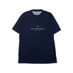 Brunello Cucinelli Navy Be Conscious T-Shirt Front