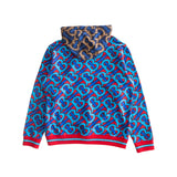 Burberry 'TB' Monogram Hoodie - Men's L