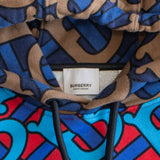 Burberry 'TB' Monogram Hoodie - Men's L