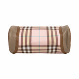 Burberry 'Pink Nova Check Barrel Bag'