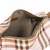 Burberry 'Pink Nova Check Barrel Bag'