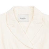 Camellia Fitted Blazer Jacket - Women's S