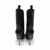 Casadei 'Metal Blade' Ankle Boots - Women's 11