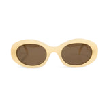 Celine 'Triomphe 01' Oval Sunglasses