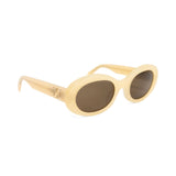 Celine 'Triomphe 01' Oval Sunglasses